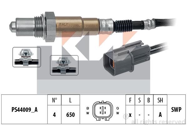 KW 498369 Lambda sensor 498369: Buy near me in Poland at 2407.PL - Good price!