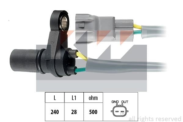 KW 453375 Vehicle speed sensor 453375: Buy near me at 2407.PL in Poland at an Affordable price!