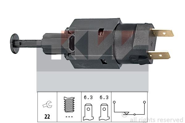 KW 510.050 Brake light switch 510050: Buy near me in Poland at 2407.PL - Good price!