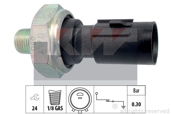 KW 500.195 Oil Pressure Switch 500195: Buy near me in Poland at 2407.PL - Good price!