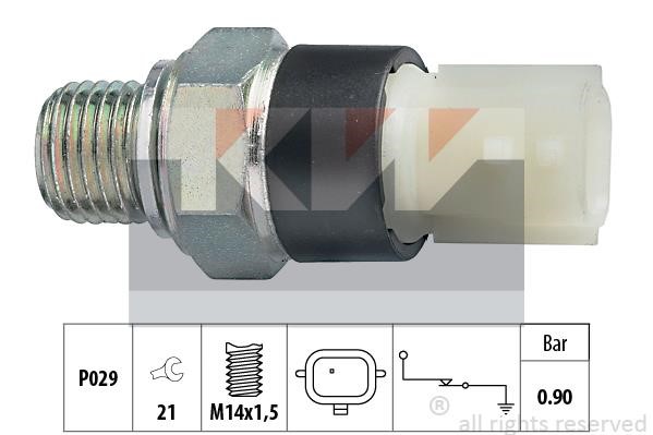 KW 500 179 Oil pressure sensor 500179: Buy near me in Poland at 2407.PL - Good price!