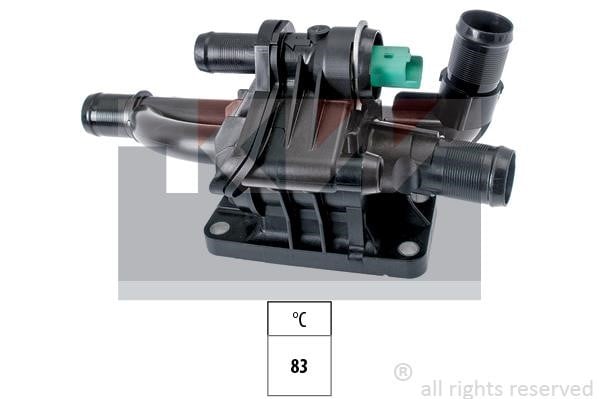 KW 580.734 Thermostat, coolant 580734: Buy near me in Poland at 2407.PL - Good price!