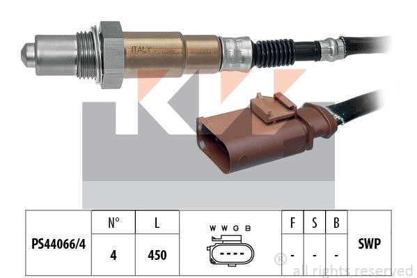 KW 498348 Датчик кислородный / Лямбда-зонд 498348: Отличная цена - Купить в Польше на 2407.PL!