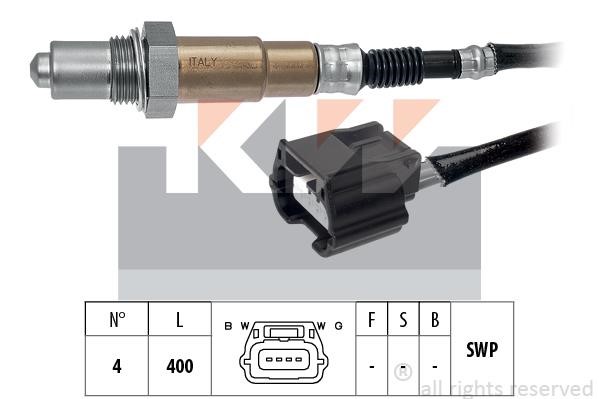 KW 498179 Lambda sensor 498179: Buy near me in Poland at 2407.PL - Good price!