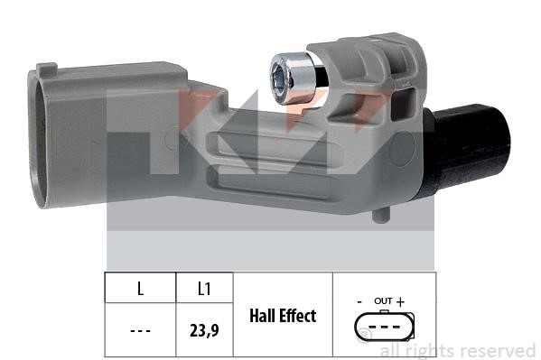 KW 453.598 Crankshaft position sensor 453598: Buy near me in Poland at 2407.PL - Good price!