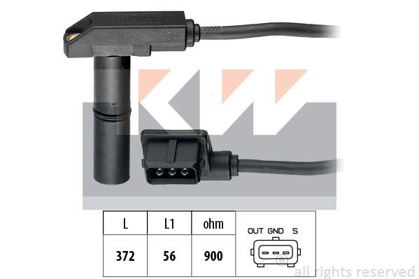 KW 453.048 Crankshaft position sensor 453048: Buy near me in Poland at 2407.PL - Good price!
