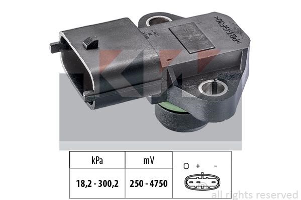KW 493345 MAP Sensor 493345: Buy near me in Poland at 2407.PL - Good price!