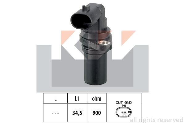 KW 453.389 Crankshaft position sensor 453389: Buy near me in Poland at 2407.PL - Good price!
