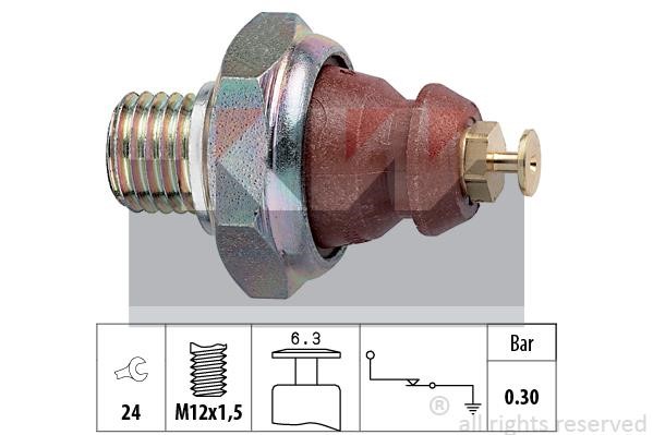 KW 500.052 Oil Pressure Switch 500052: Buy near me in Poland at 2407.PL - Good price!