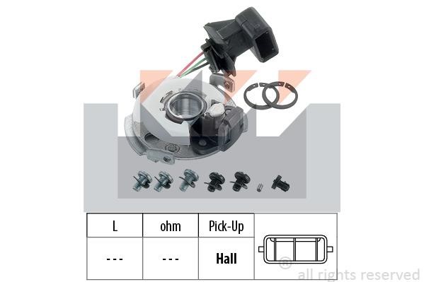 KW 406219 Crankshaft position sensor 406219: Buy near me at 2407.PL in Poland at an Affordable price!