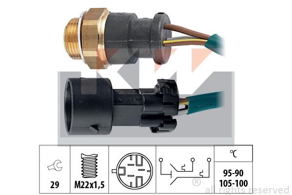 KW 550644 Lüfterschalter 550644: Kaufen Sie zu einem guten Preis in Polen bei 2407.PL!