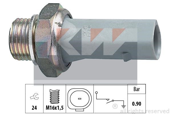 KW 500.150 Oil Pressure Switch 500150: Buy near me in Poland at 2407.PL - Good price!