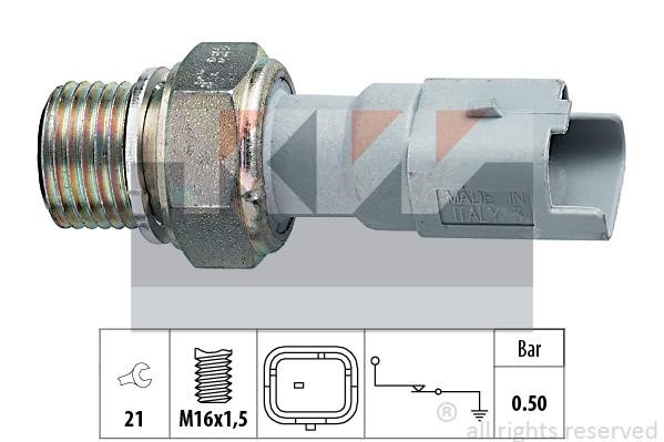 KW 500.130 Oil Pressure Switch 500130: Buy near me in Poland at 2407.PL - Good price!
