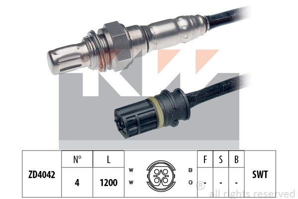 KW 497776 Lambda sensor 497776: Buy near me in Poland at 2407.PL - Good price!
