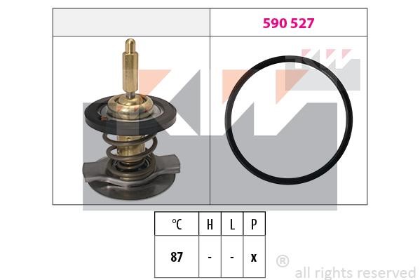 KW 580807 Thermostat, coolant 580807: Buy near me in Poland at 2407.PL - Good price!