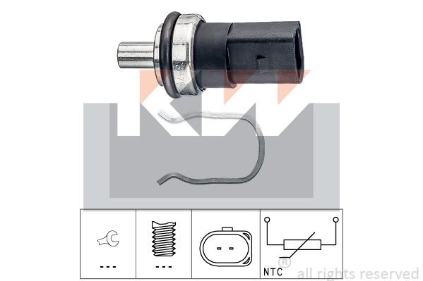 KW 530376 Coolant temperature sensor 530376: Buy near me at 2407.PL in Poland at an Affordable price!