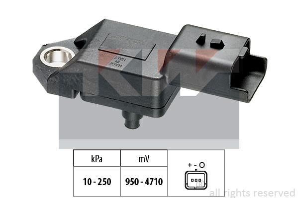 KW 493.034 MAP Sensor 493034: Dobra cena w Polsce na 2407.PL - Kup Teraz!