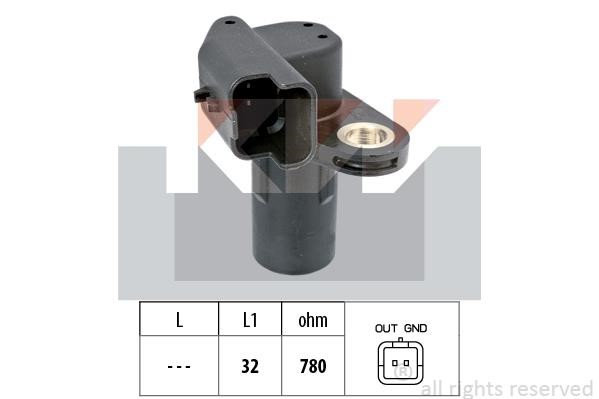 KW 453 553 Crankshaft position sensor 453553: Buy near me in Poland at 2407.PL - Good price!
