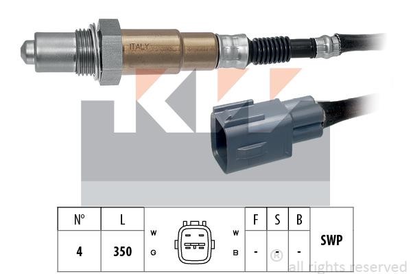 KW 498197 Lambda sensor 498197: Buy near me in Poland at 2407.PL - Good price!
