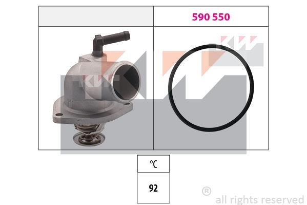 KW 580174 Thermostat, coolant 580174: Buy near me in Poland at 2407.PL - Good price!