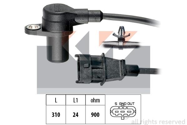 KW 453 570 Crankshaft position sensor 453570: Buy near me in Poland at 2407.PL - Good price!