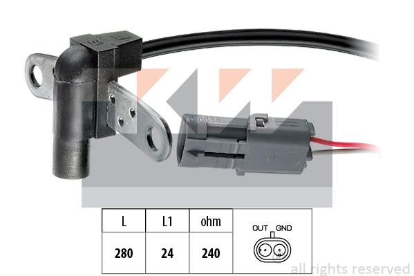 KW 453.023 Crankshaft position sensor 453023: Buy near me in Poland at 2407.PL - Good price!