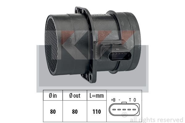KW 491357 Air mass meter 491357: Buy near me at 2407.PL in Poland at an Affordable price!