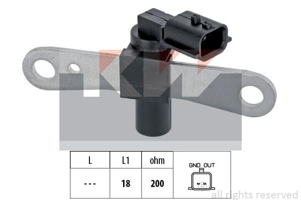 KW 453658 Crankshaft position sensor 453658: Buy near me in Poland at 2407.PL - Good price!
