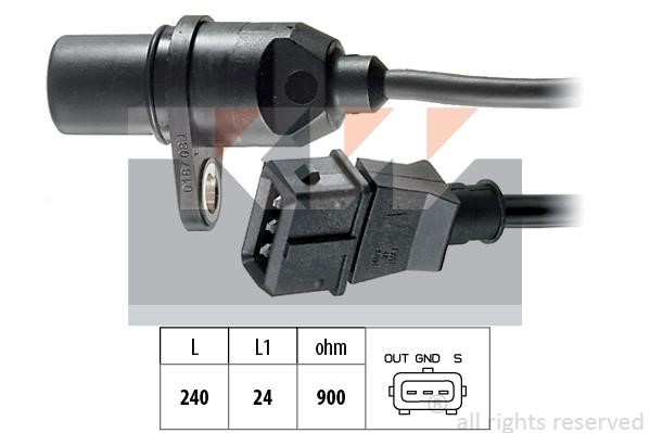 KW 453187 Crankshaft position sensor 453187: Buy near me in Poland at 2407.PL - Good price!