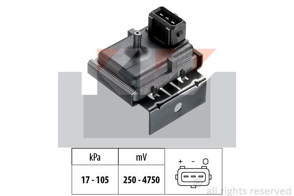 KW 493021 Датчик абсолютного давления 493021: Отличная цена - Купить в Польше на 2407.PL!