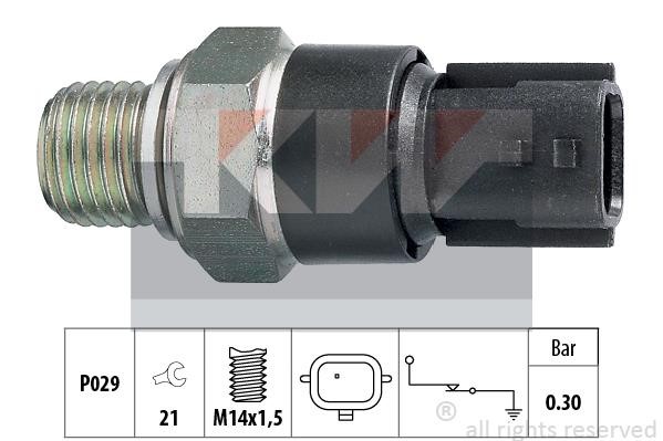 KW 500.181 Oil Pressure Switch 500181: Buy near me in Poland at 2407.PL - Good price!
