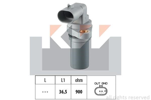 KW 453.440 Crankshaft position sensor 453440: Buy near me in Poland at 2407.PL - Good price!