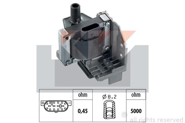 KW 490303 Ignition coil 490303: Buy near me in Poland at 2407.PL - Good price!