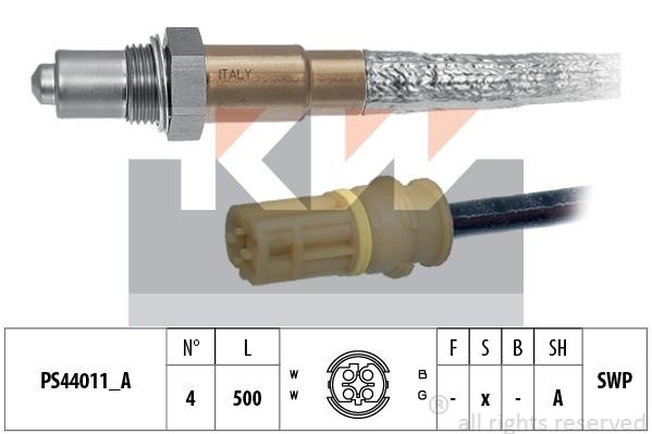 KW 498328 Lambda sensor 498328: Buy near me in Poland at 2407.PL - Good price!