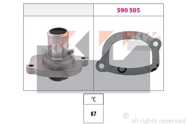 KW 580187 Thermostat, coolant 580187: Buy near me in Poland at 2407.PL - Good price!