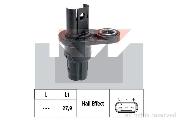 KW 453523 Camshaft position sensor 453523: Buy near me at 2407.PL in Poland at an Affordable price!