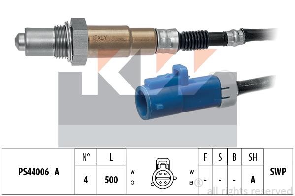 KW 498296 Lambda sensor 498296: Buy near me in Poland at 2407.PL - Good price!