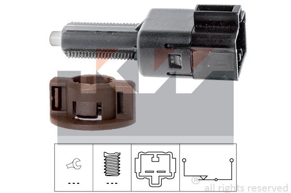 KW 510211 Brake light switch 510211: Buy near me in Poland at 2407.PL - Good price!