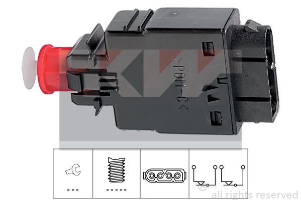 KW 510.081 Brake light switch 510081: Buy near me in Poland at 2407.PL - Good price!