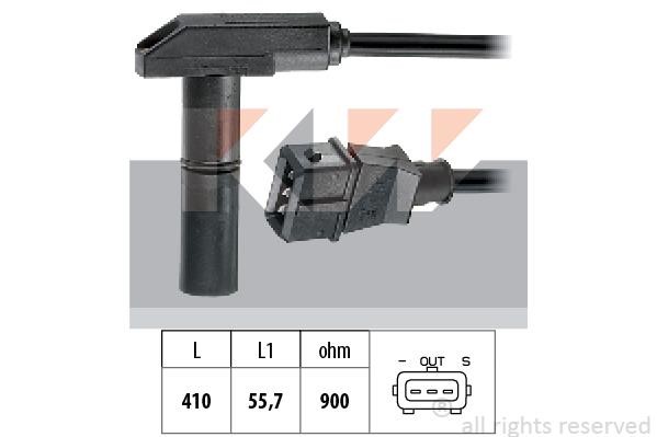 KW 453.212 Crankshaft position sensor 453212: Buy near me at 2407.PL in Poland at an Affordable price!