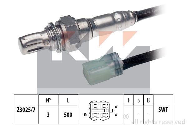 KW 497786 Датчик кислородный / Лямбда-зонд 497786: Отличная цена - Купить в Польше на 2407.PL!