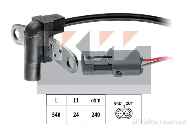 KW 453.016 Camshaft position sensor 453016: Buy near me in Poland at 2407.PL - Good price!
