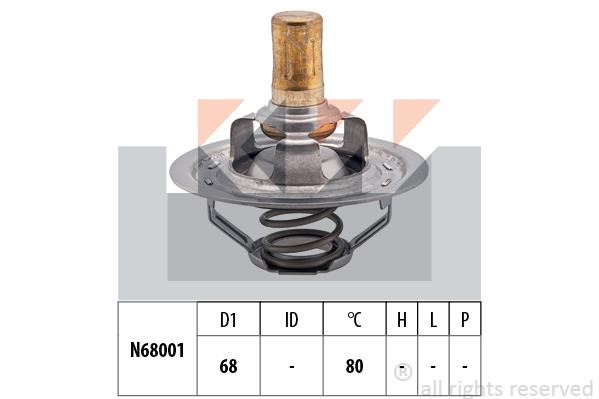 KW 580309S Thermostat, coolant 580309S: Buy near me in Poland at 2407.PL - Good price!