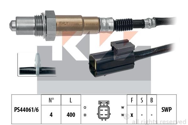 KW 497198 Lambda sensor 497198: Buy near me in Poland at 2407.PL - Good price!