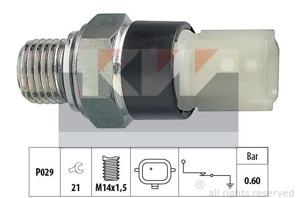 KW 500.178 Oil Pressure Switch 500178: Buy near me in Poland at 2407.PL - Good price!