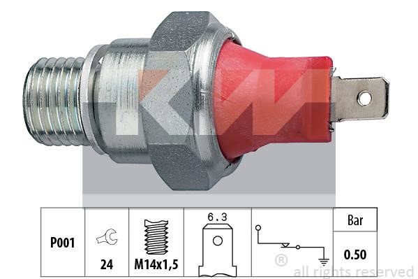 KW 500 022 Oil pressure sensor 500022: Buy near me in Poland at 2407.PL - Good price!