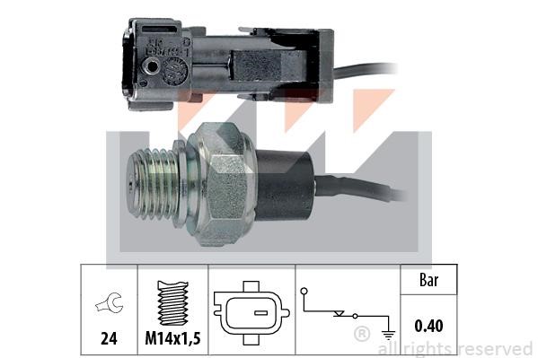 KW 500.144 Oil Pressure Switch 500144: Buy near me in Poland at 2407.PL - Good price!