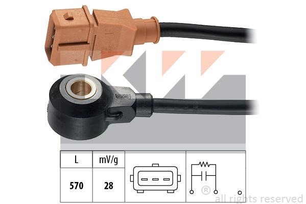KW 457 053 Knock sensor 457053: Buy near me in Poland at 2407.PL - Good price!