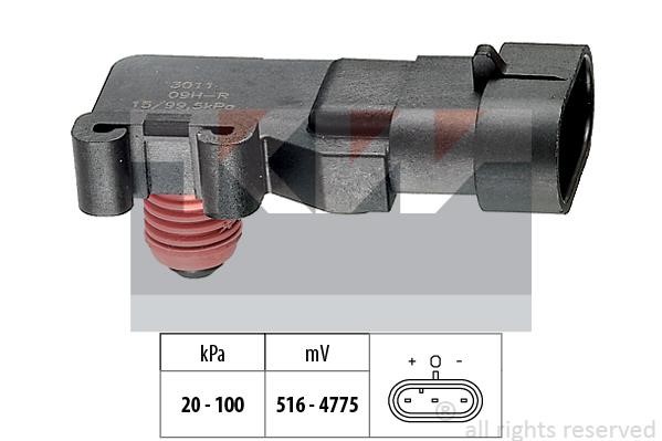 KW 493011 MAP Sensor 493011: Buy near me in Poland at 2407.PL - Good price!