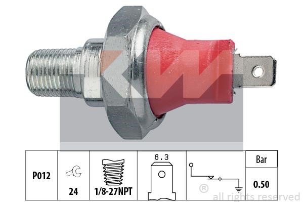 KW 500027 Oil pressure sensor 500027: Buy near me at 2407.PL in Poland at an Affordable price!